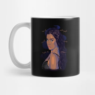 Sunset Girl Mug